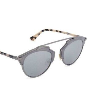 Christian Dior Mirrored Tortoiseshell Sunglasses - Aviator Sunglasses for Women